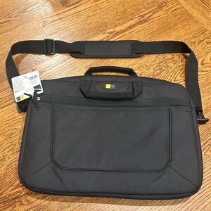 Black Laptop Bag with Shoulder Strap Brand New Discount
